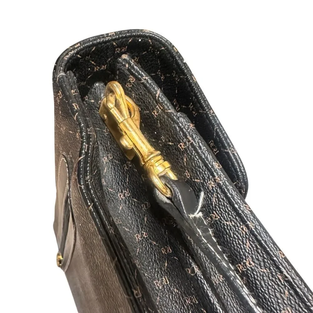 Ambassador Roberta Vintage Elegant Shoulder Briefcase Unisex
